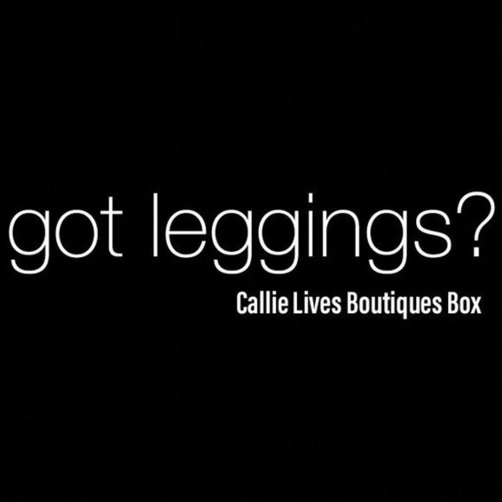 Callie Lives MYSTERY LEGGINGS BOUTIQUE BOX: 5 PC LIVE AUCTION SALE